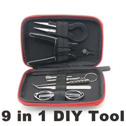 DIY Tool Set Kit Ceramic Tweezers Pliers Wire Band Coil Jig Cotton Brush Screw Drive Accessories