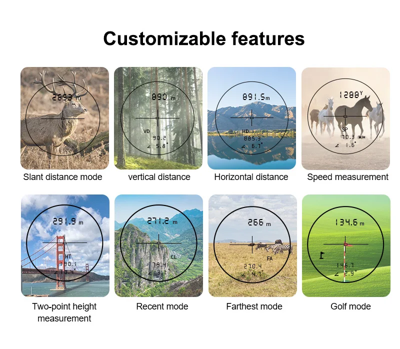 Nohawk Multifunctional Golf Laser Rangefinder Ideasskygolf