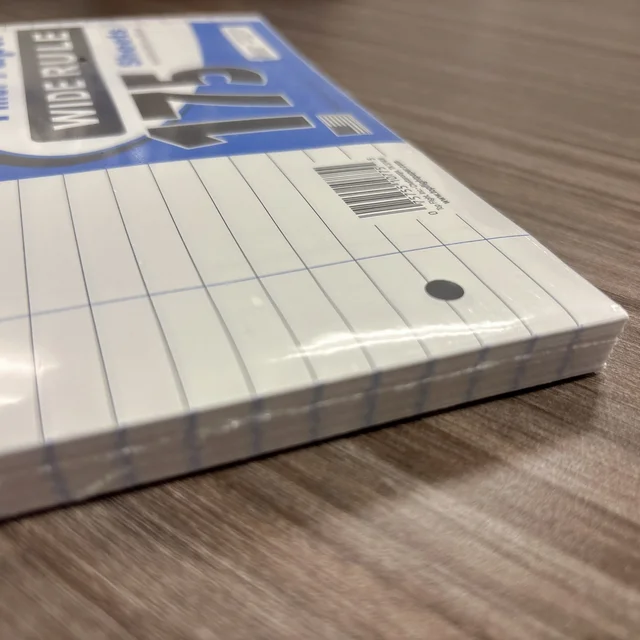 Wide Rule Filler Paper Notebook 3