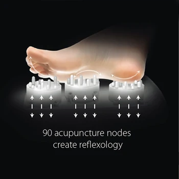 Electric Shiatsu Foot Massager  With Roller Kneading Heat Therapy Air Compression Vibration Massage Home Use Foot Spa Machine 2