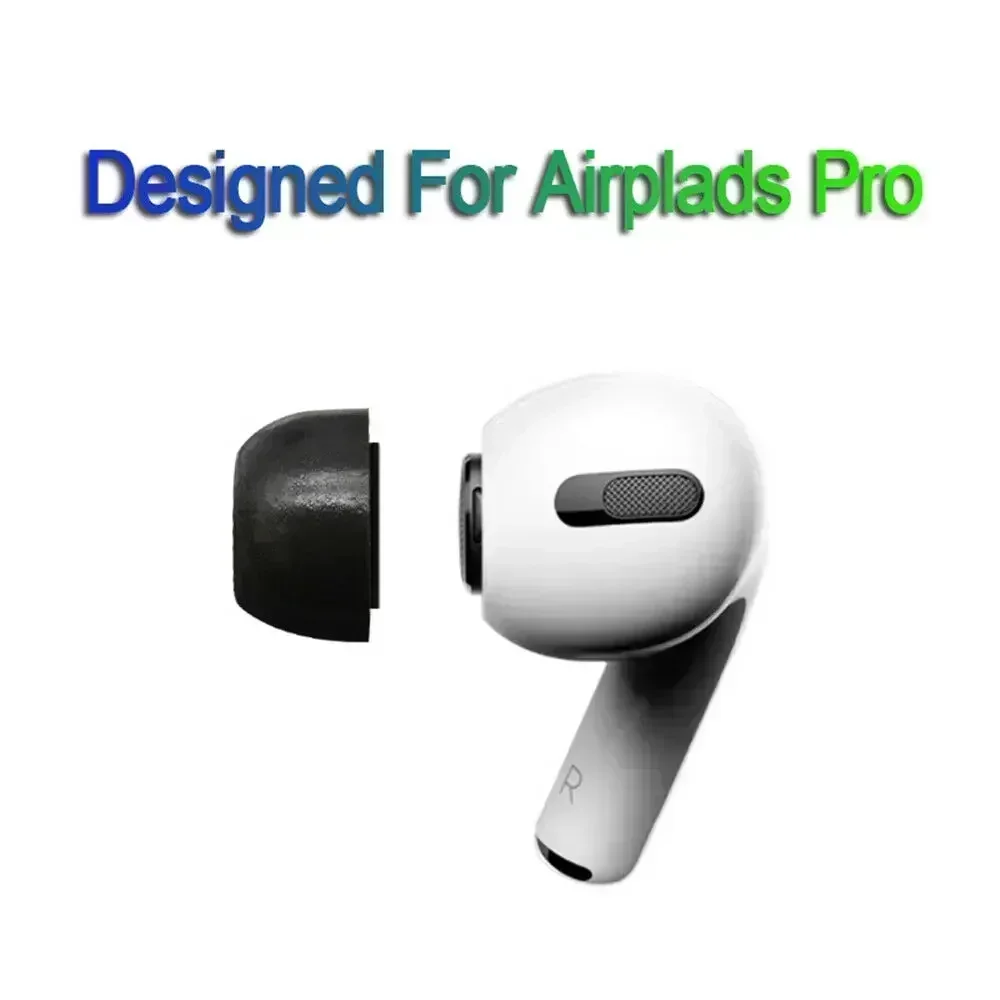 Premium Memory Foam Ear Tips for Superb Sound Isolation and Comfort