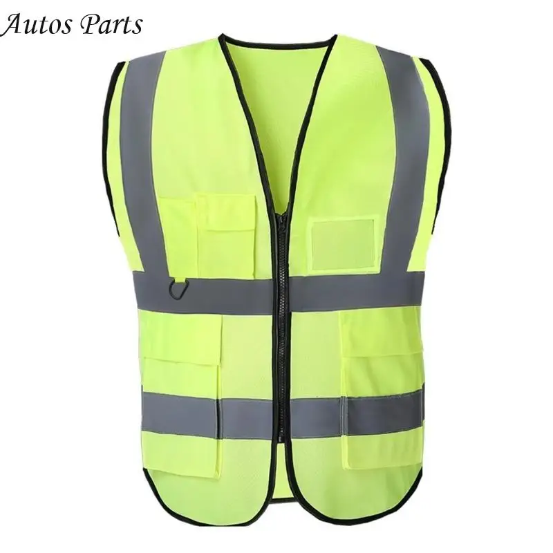 57BA 차량 및 실외용 고가시성 반사 조끼로 안전성 향상