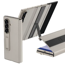 Custodia in Pelle Magnetica Premium Pieghevole con Protezione Duratura per lo Schermo Esterno