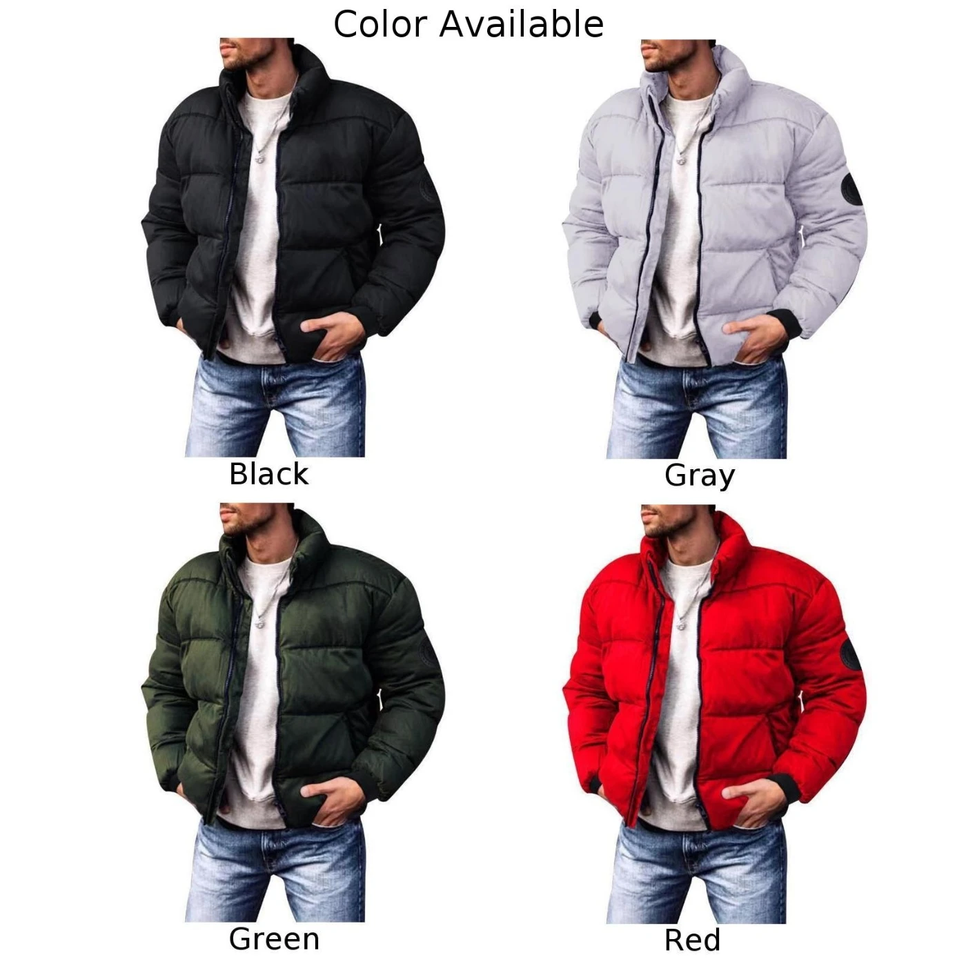 Рисунок 5 - Мужской пуховик с подкладкой