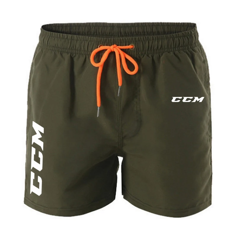 2024 Men's sports beach shorts shorts summer light pants pocket loose tracksuit pants CCM beach pants 3