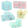 Infinity Cube Fold Fidget Toy Square Plastic Magic Cube Office Flip Cubic Puzzle Vent for Kid adhd Autism Fast Delivery Products 2