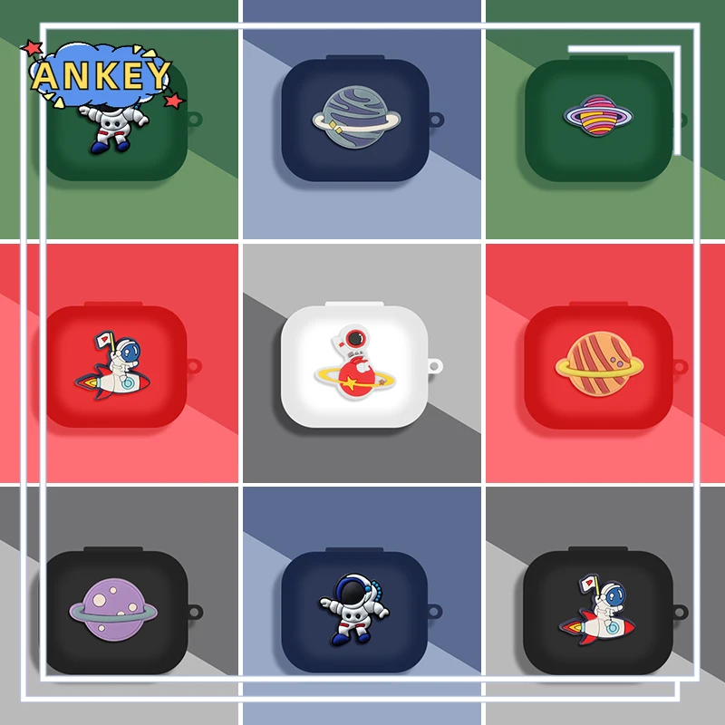 원플러스 버즈 프로 2 보호 커버, 우주 비행사 낙하 방지 소프트 실리콘 무선 블루투스 이어버드 휴대 케이스, BudsPro2 