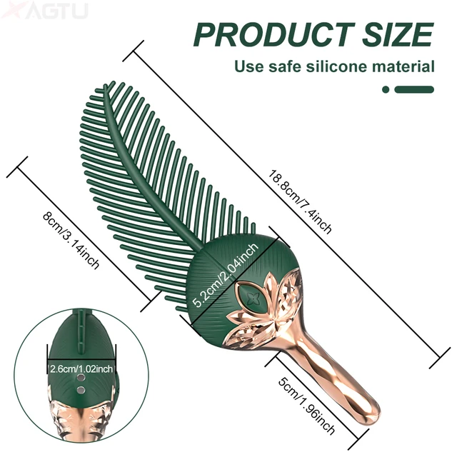 Vibrador de clítoris para orgasmo rápido para mujeres, potente estimulador de pezones, masturbador. 2