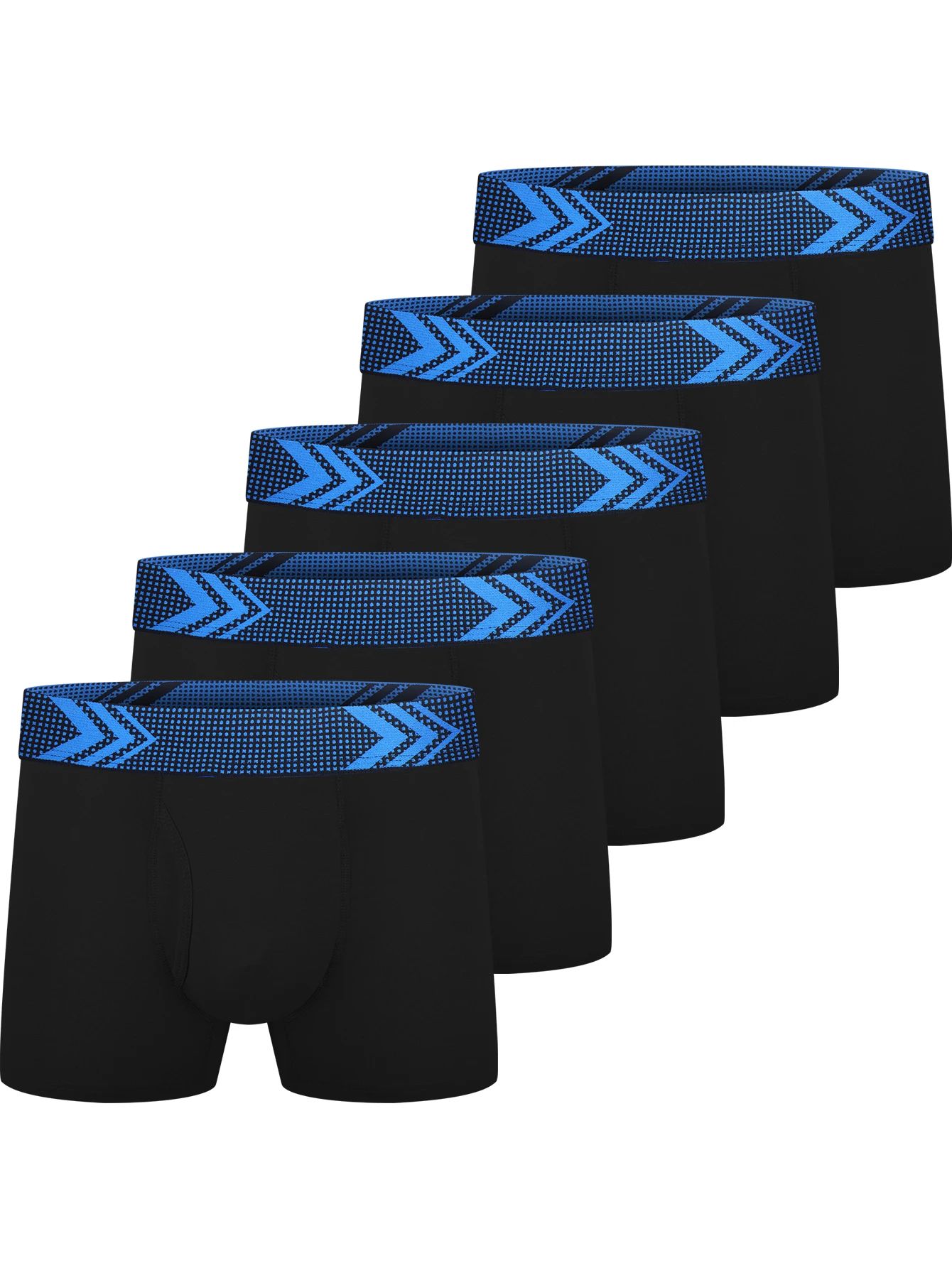 5pcsBoysCottonBoxerBriefsUnderwearSportBoxerBriefsforBigBoy