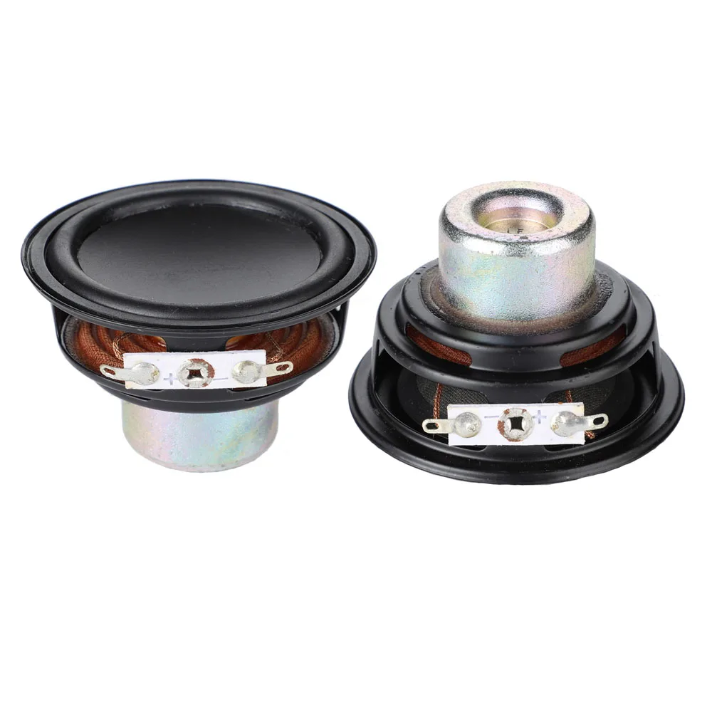 Bluetooth speaker mini bluetooth speaker audio speaker tweeter speaker bass speaker hifi speaker 2Pcs 2.6 Inch 6 Ohm 20W Midrange Bass 66MM Woofer Long Stroke Neodymium Magnetic DIY Mini Bluetooth