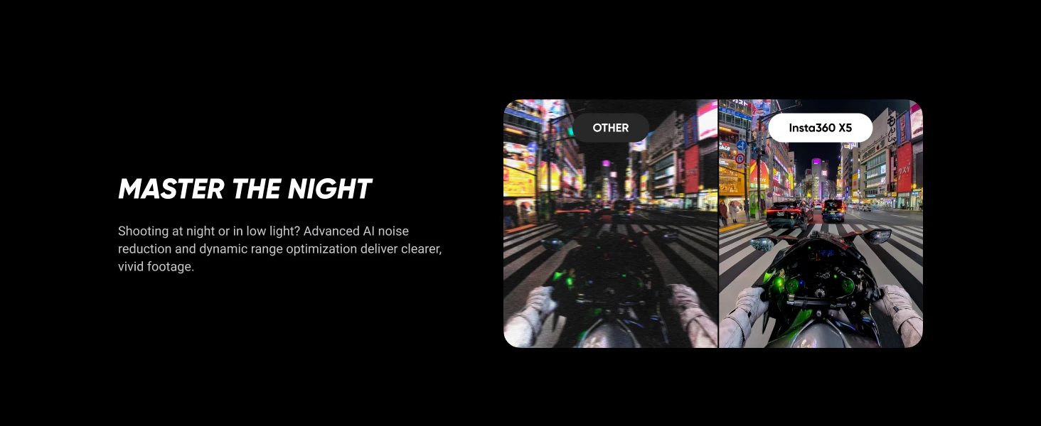 Insta360 X5 camera underwater demo