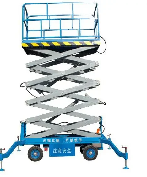 

Electric Mobile Hydraulic Jlg Genie Self Propelled Vehicle Mini Car Lifts Scissors Working Table