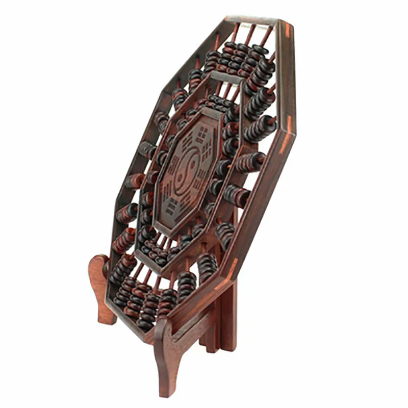 Rosewood-Solid Wood Rotary Abacus, Feng Shui Ornaments, Household Goods, Wood Carving, Creative Craft Gifts