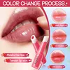 Nourishing Warm Changing Lipbalm Strawberry Long Lasting Water Lipstick Moisturizing Warm Changing Lipstick Korean Lip Care 4