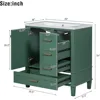 30" Bathroom Vanity, Modern Bathroom Cabinet with Sink Combo Set,Bathroom Storage Cabinet with a Soft Closing Door and 3 Drawers 2