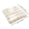 Warm Rabbit Plush Plush Chair Seat Non Slip Thickened Winter Chair Pads Square Chair Seat Pads Home 6