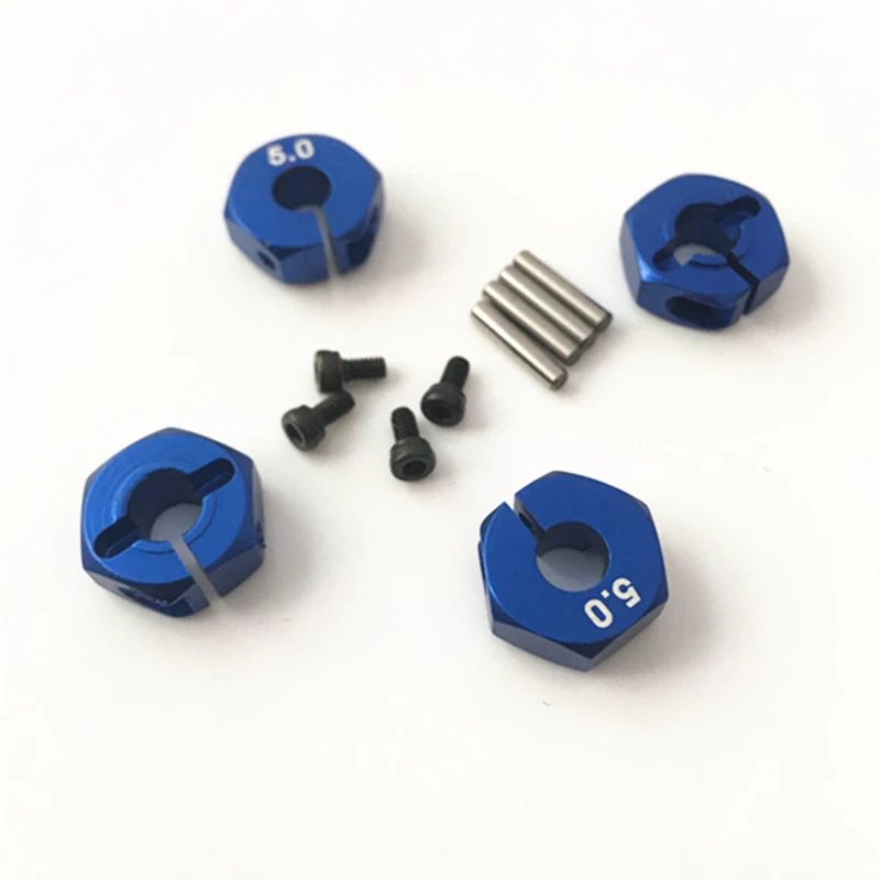 INTEGY CNC Aluminum Hex Wheel Hubs For Traxxas 1/10 Slash 2WD – Premium Upgrade Parts