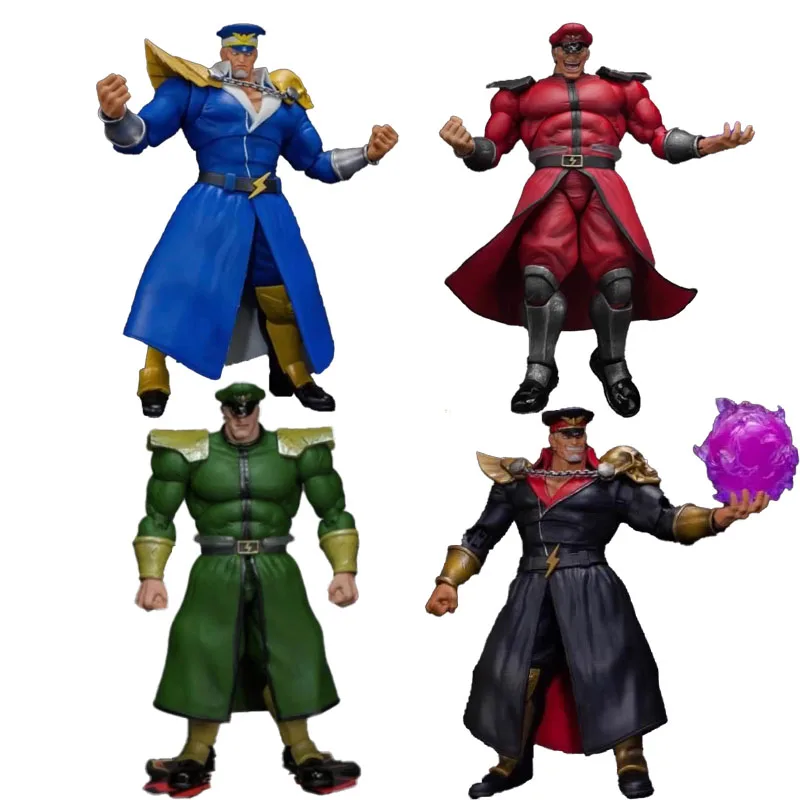 Original Storm Toys 1/12 Street Fighter M.Bison Battle Costume Game Character Model Mobile Doll Art Collection