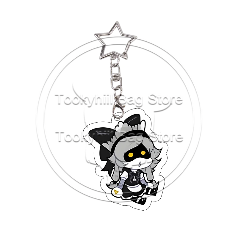Anime-Inspired Uzi Chibi Character Bag Charm - Collectible Decor & Cosplay Accessory