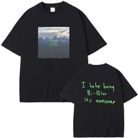 Rapper Kanye West Vultures I Hate Beiug Bi Polar Its Awesome Album Graphic T-shirt Men Women Hip Hop Crewneck T Shirts 61720 1