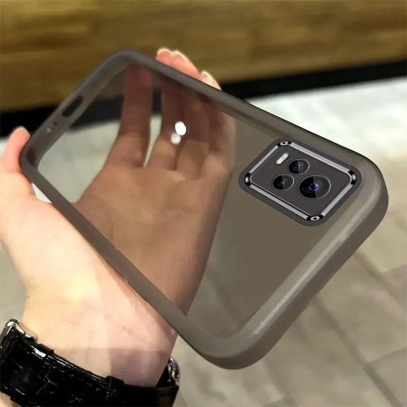 Luxury Soft Bumper Clear Back Cover