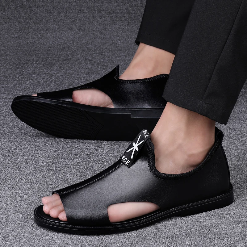 

2023 Brand New Summer Men Sandals Leisure Beach Men Shoes High Quality Sandals Fashion Men's Sandals