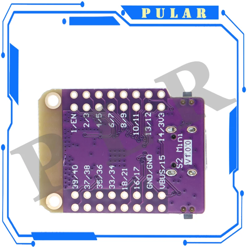 1/2PCS ESP32-S2 4MB 플래시 Type-C ESP32 S2 미니 WIFI IOT 보드 기반 ESP32-S2FN4R2 MicroPython과 호환되는 Arduino 연결