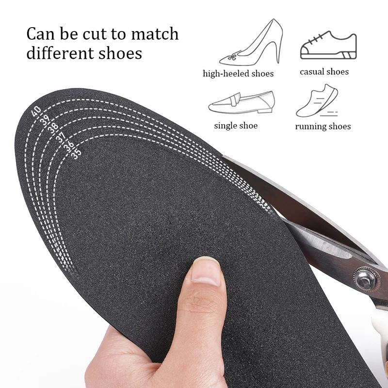 Orthopedic Insoles 4D Memory Foam for Shoes Women Men Flat Feet Arch Support Massage Plantar Fasciitis Sports Pad Foot Care Pad