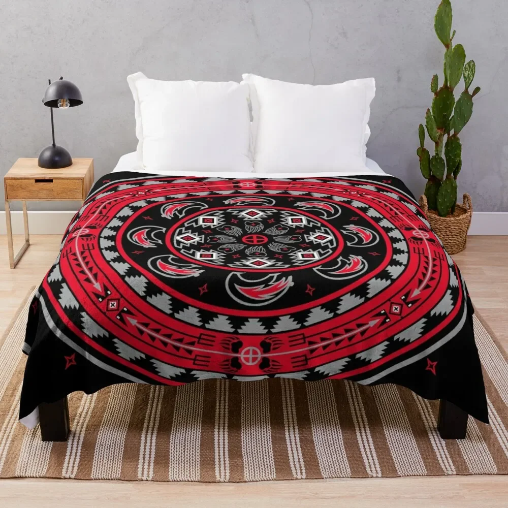 

Bear Spirit красное одеяло, искусственные одеяла для декоративного дивана, кровати, плед для младенцев
