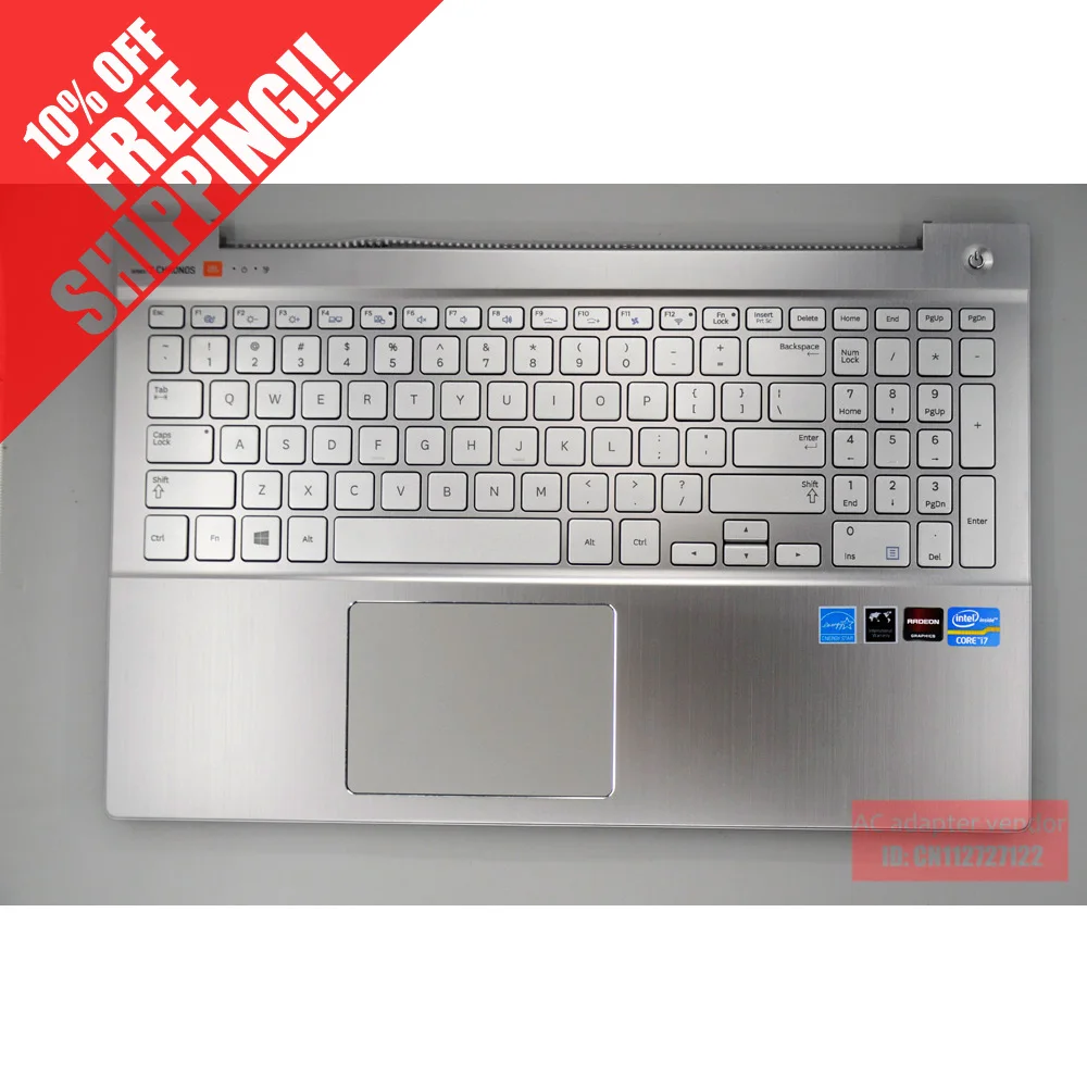 For Samsung C Shell Np780Z5E 780Z5E 880Z5E Notebook Keyboard  Laptop Shell