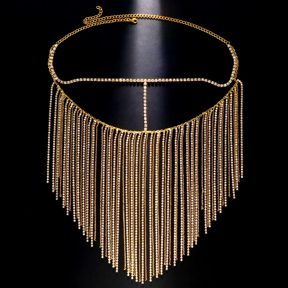 Elegant Tassel Jewelry for Women Hair Rhinetsone Wedding Fashion Masquerade Masks Party Decorations Face Accessori jewelry accessories,hair accessory