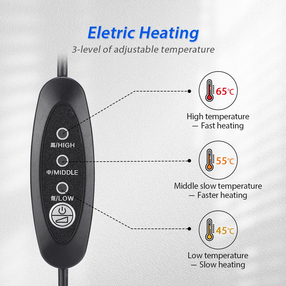 Neck Traction Electric Infrared Heating Cervical Neck Traction Collar Cervical Spine Massager Heat Treatment Health Care