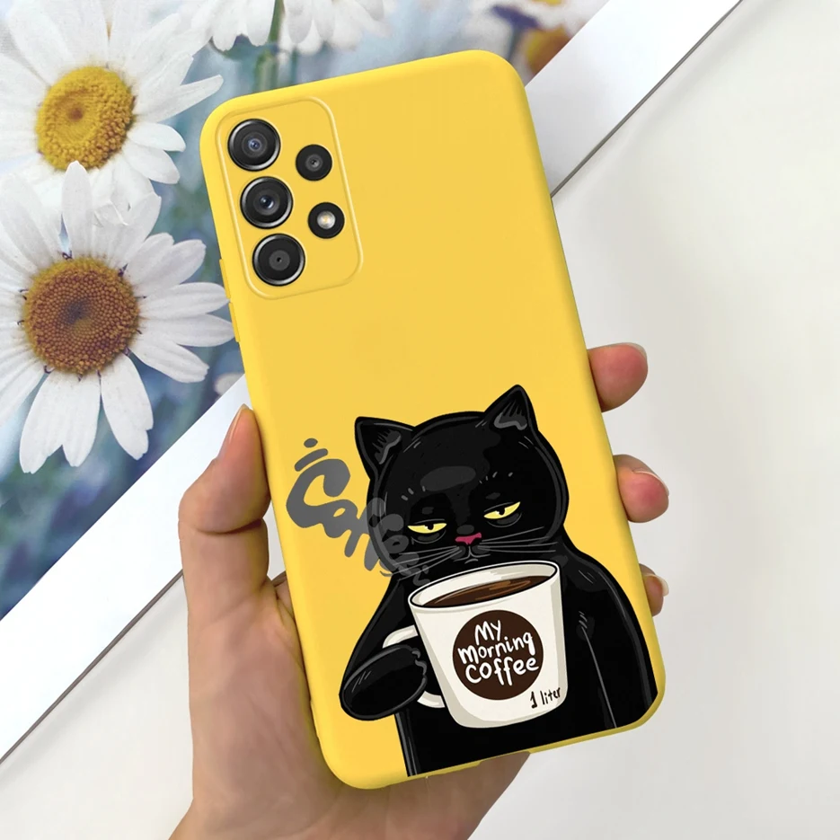 Cute Cartoon Shockproof Soft TPU Phone Case in Pastel Design