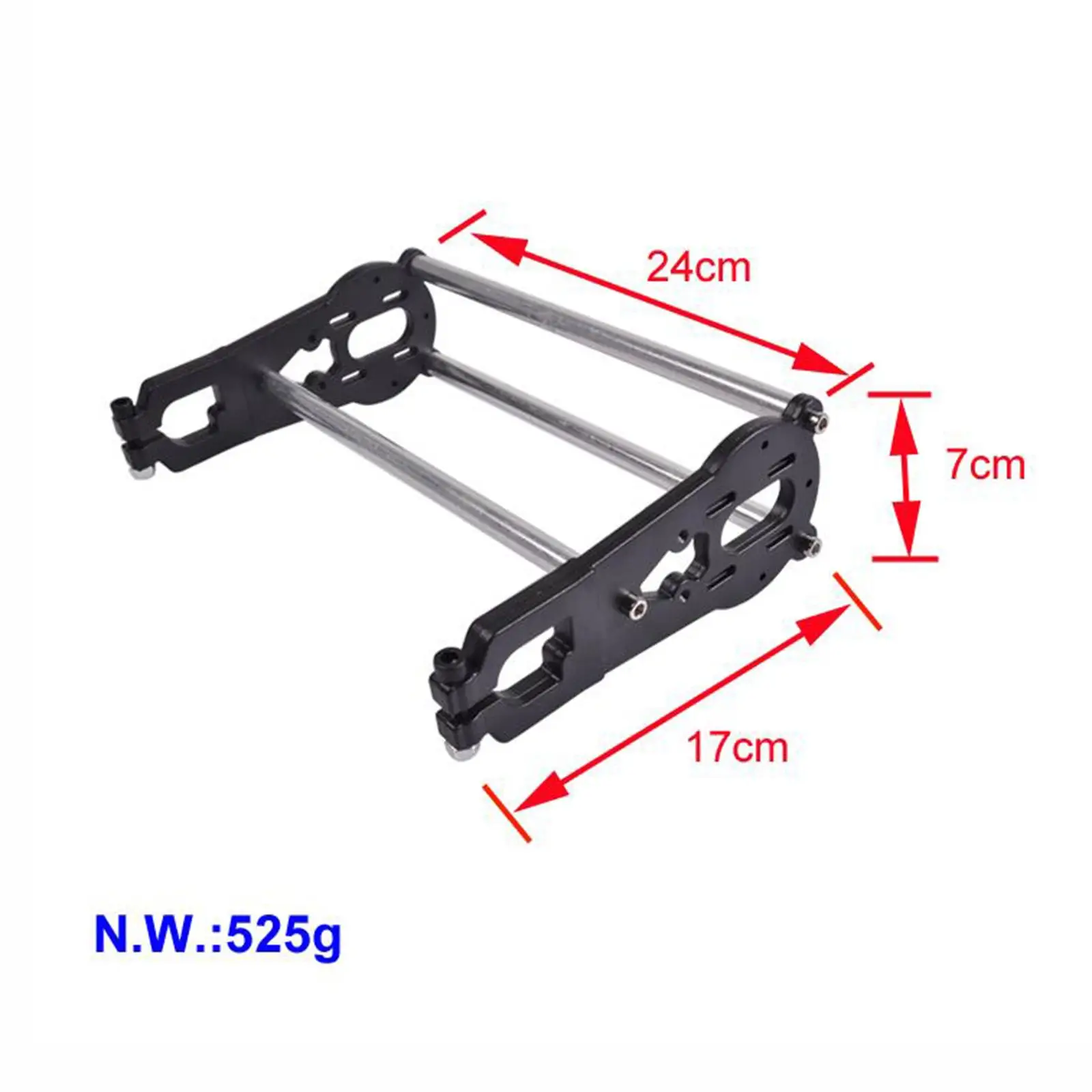 Mountain Skateboard Motor Mount Truck Bridge Bracket with Protective 