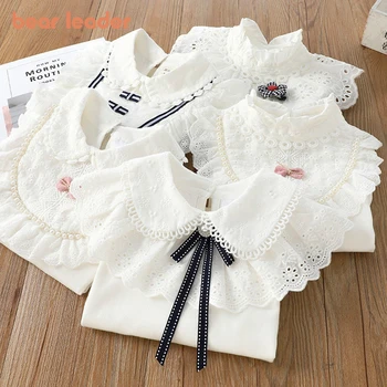 Girls Lace Collar Shirt 1