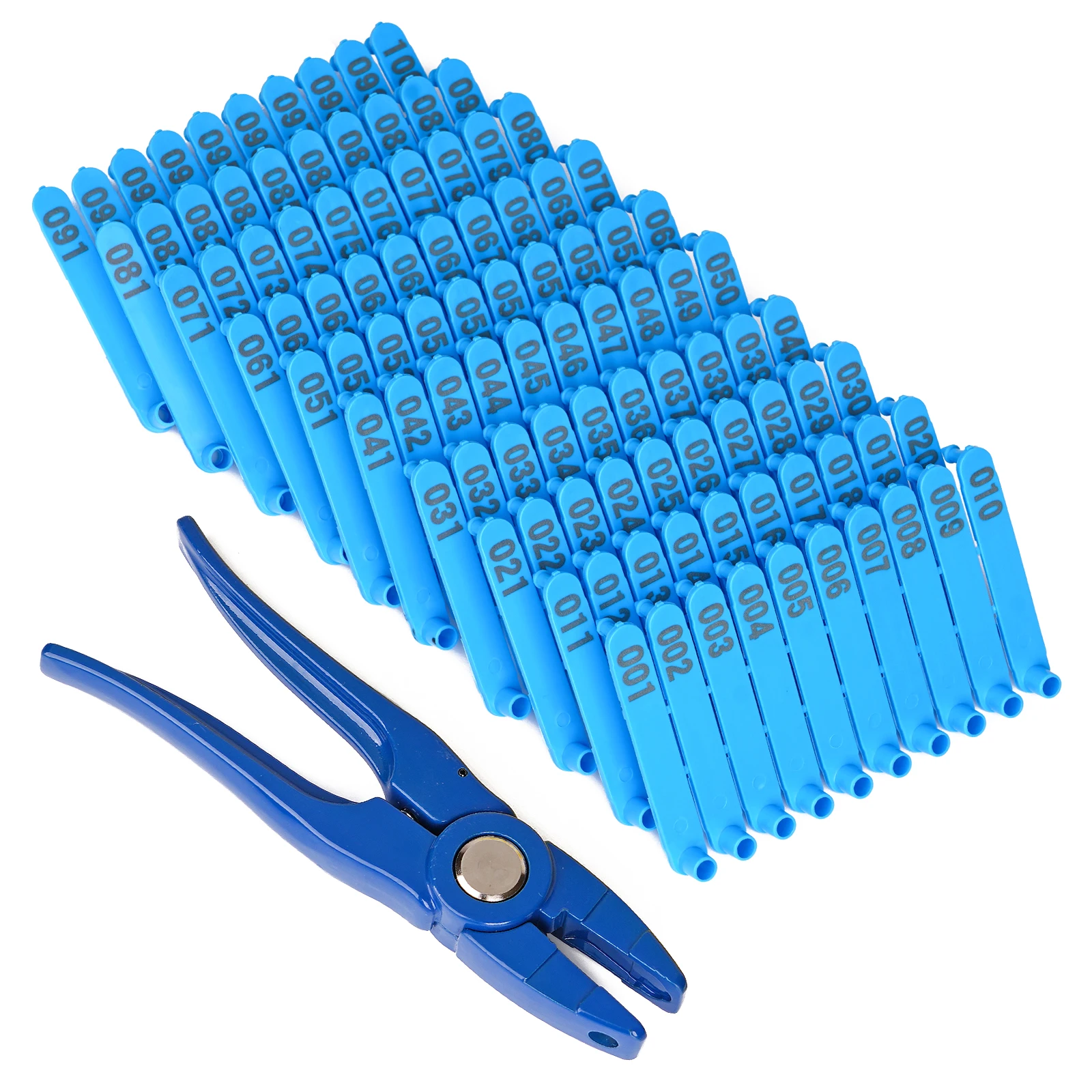 Livestock Ear tag Clamp Animal Earring Tags Pig Cattle Sheep Rabbit Identification Breeding And Management Tools