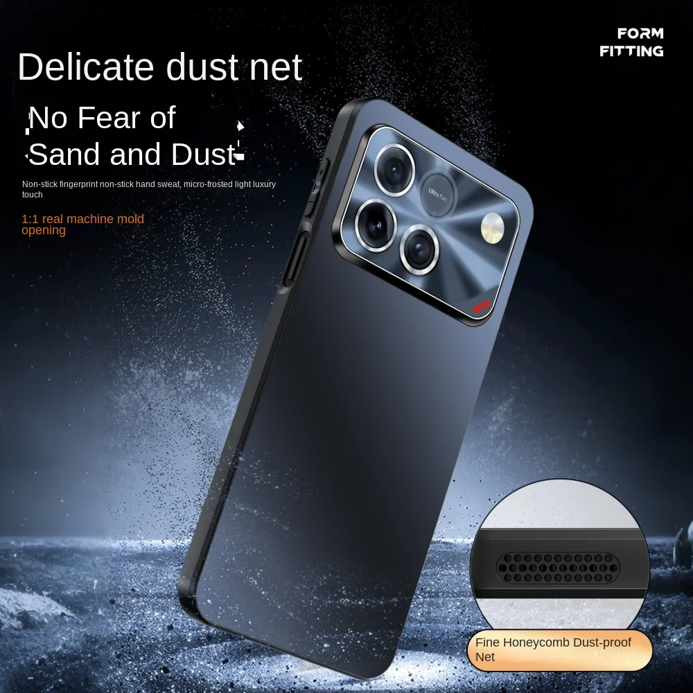 Premium Explosion-Proof Scratch-Resistant Matte Phone Case with Lens Protection