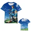 Summer Children's T-shirt Hailaru Brave Swordsman Link 3D Printed Pattern T-shirt Fashion Casual Short Sleeve 5