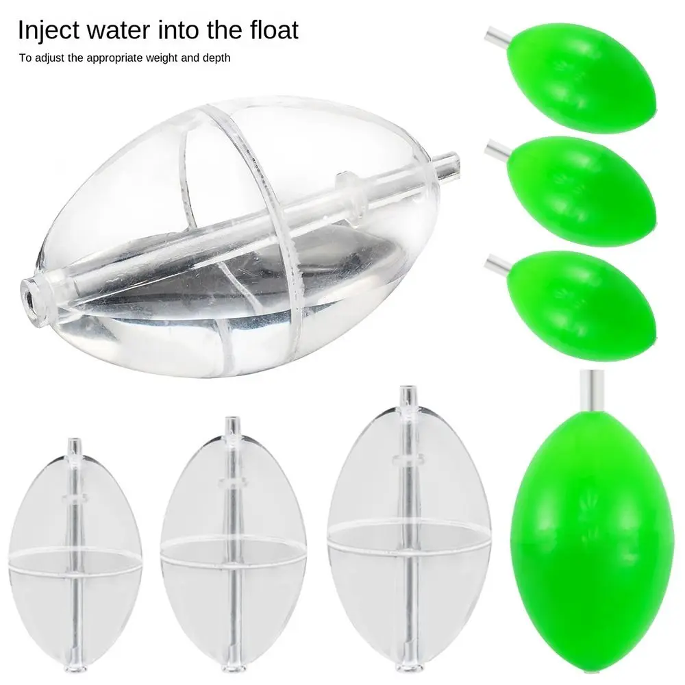 Plastic Clear Injectable Water Bubble Fishing Float Buoy Bobber Strike  Indicator Transparent Slip Bobber - AliExpress