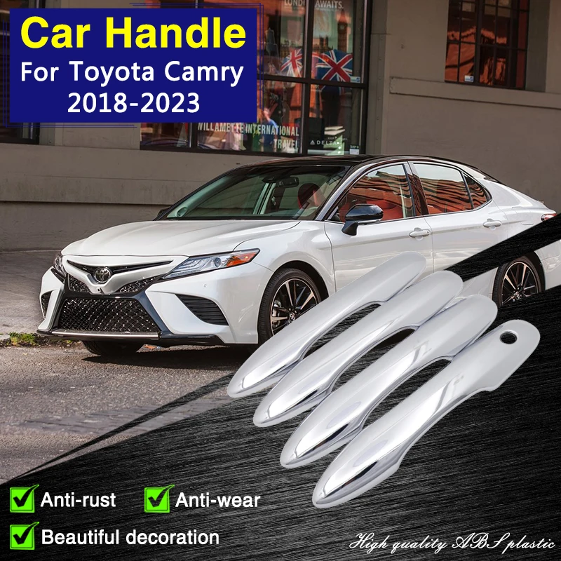para Toyota Camry XV70 20182023 2019 2021 2022 Chrome manija de la