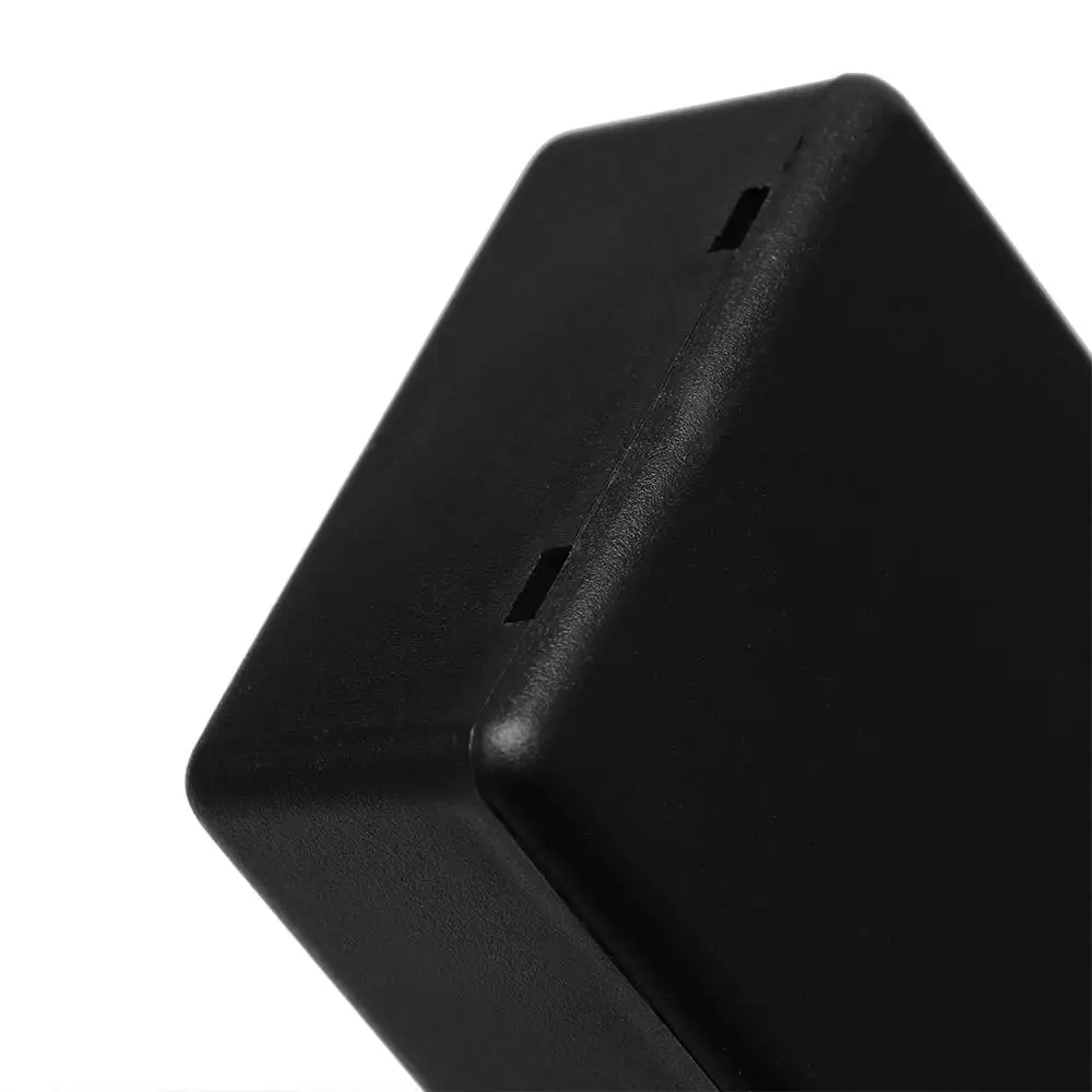 Boîtier électrique Plastique Noir 80x38x22mm - Pour Bricolage électronique, Marque Uxcell