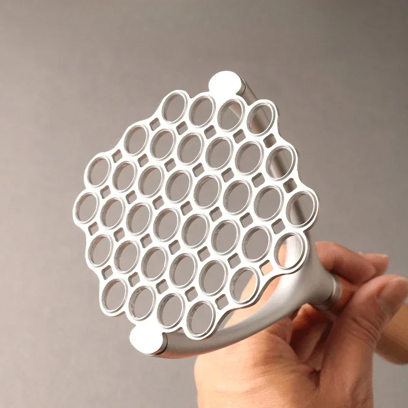 Potato Masher Manual Potato Masher Meat Potato Pressor Tool Whisk Food Cutter Crusher Garlic Pusher