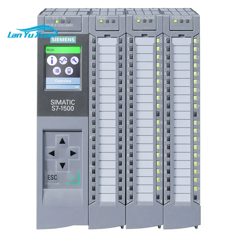 

Original PLC Industrial Controls S7-1500 COMPACT CPU 1512C-1 PN Central Processing Unit 6ES7512-1CK01-0AB0