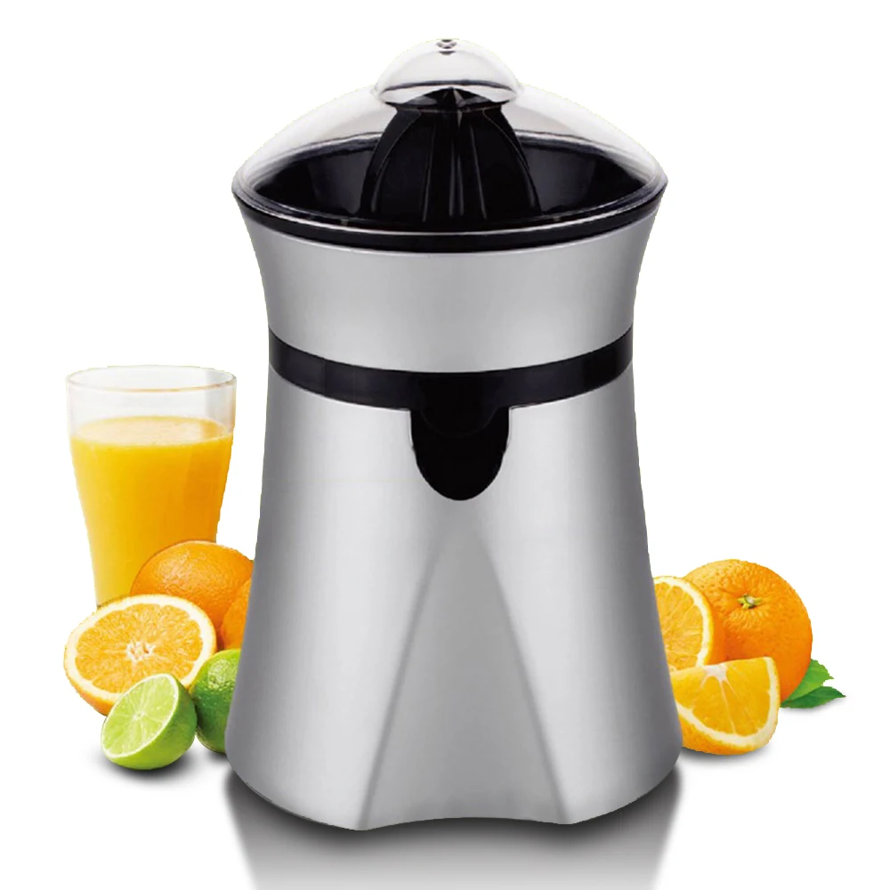 AutomaticElectricOrangeJuicerLemonSqueezerCitrusExtractorHands