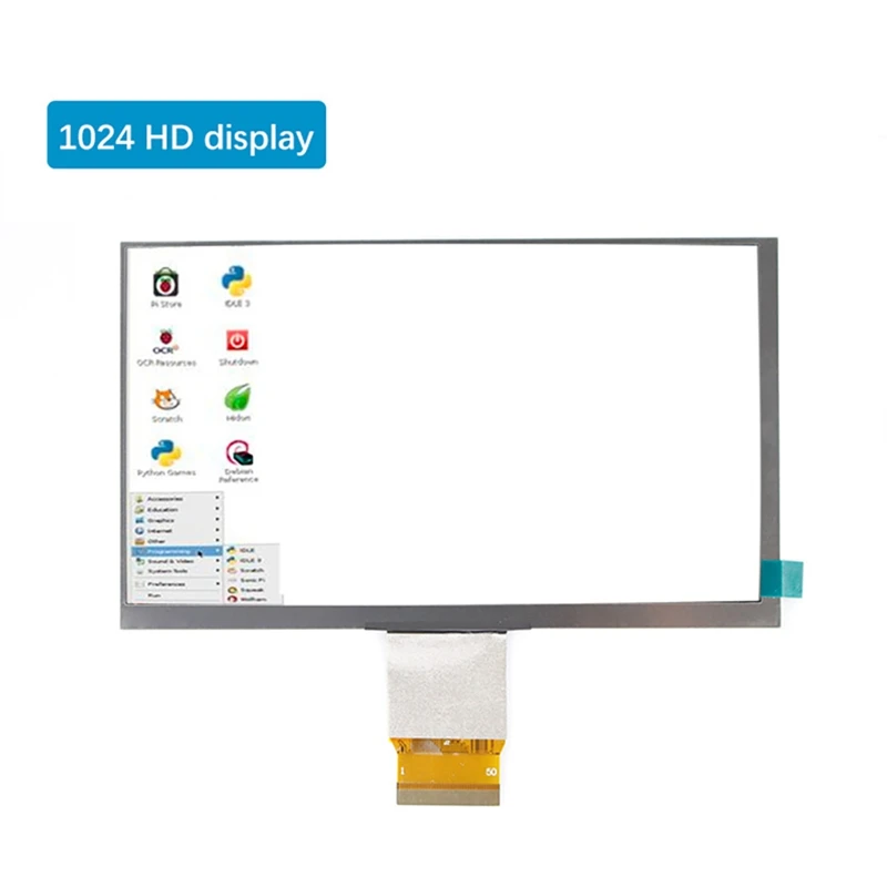 7 ġ 1024x600 IPS LCD ÷,   AV + VGA + HDMI ȣȯ DIY ŰƮ ,   2/3  