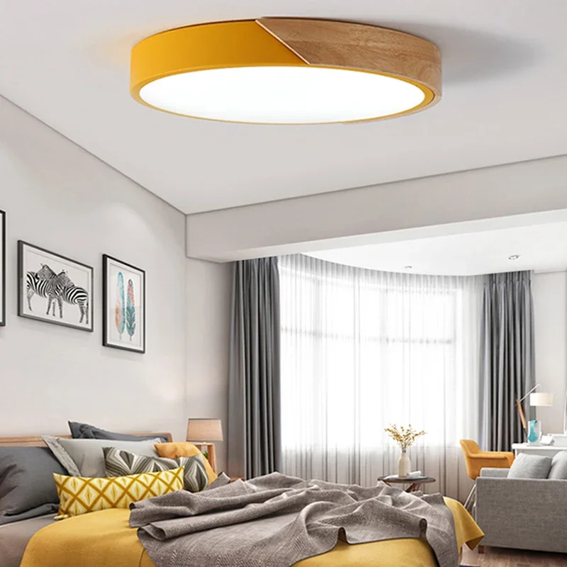 Lampara Led Techo LED Ceiling Light For Room Decoration Bedroom Lamp Corridor Balcony Lighting Lights Living  Chandelier