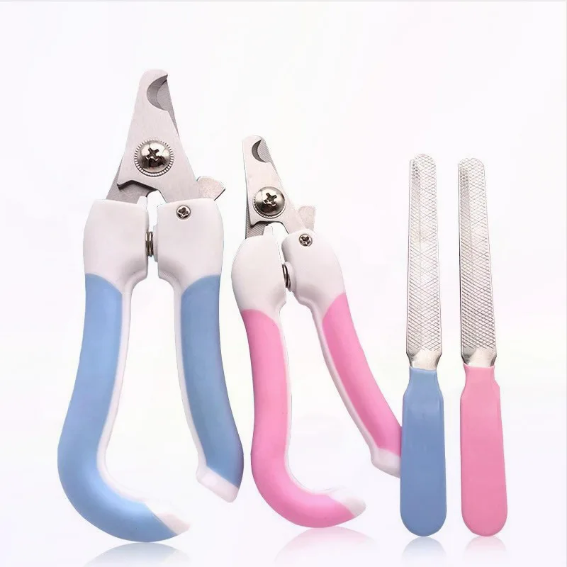 Dog Nail Clipper Scissors Kitten Nail Toe Claw Clippers Trimmer Labor-Saving Grooming Tools for Animals General Pet Supplies