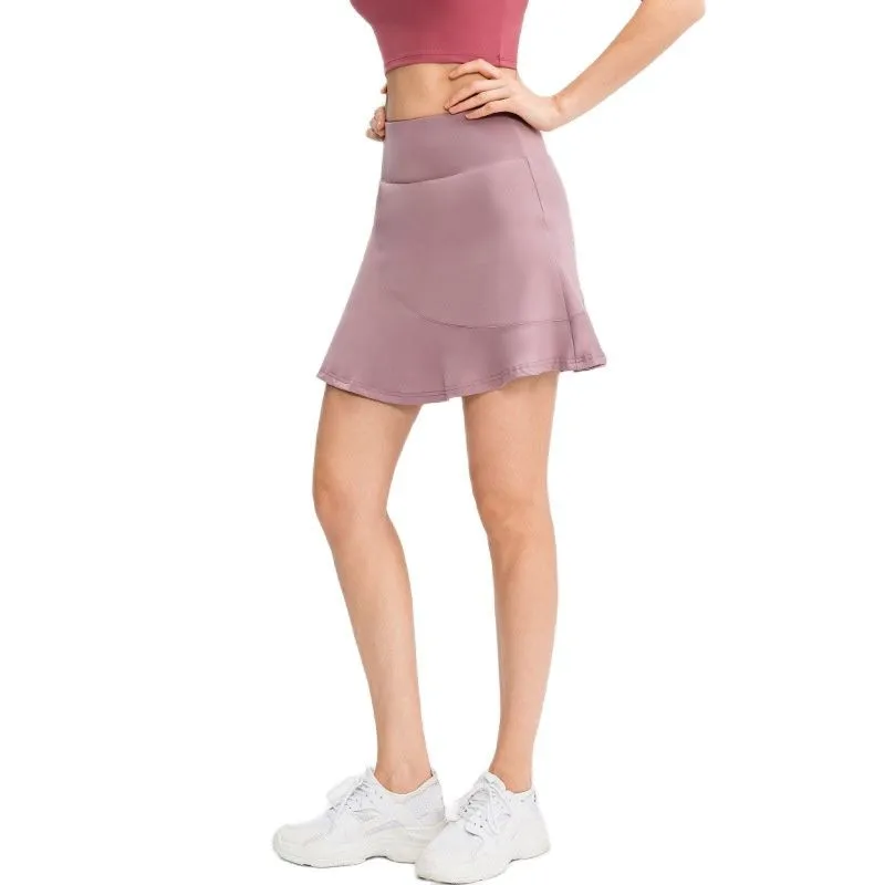 Women's Tennis Culottes Cycling Sports Shorts Skirt Cheerleaders Skorts Anti Exposure Running Badminton Training Outdoor Fitness