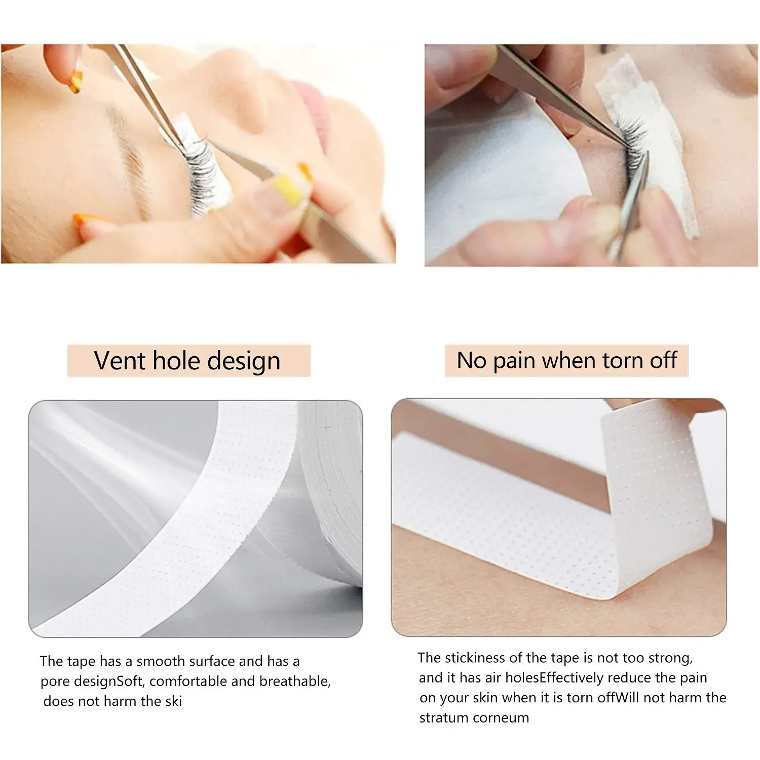 Japanese Insulating Tape for Eyelash Extension Lint Free