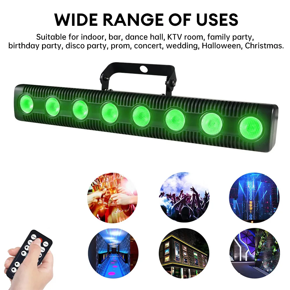 4 in 1 RGBW LED Wall Wash Light DMX Control DJ Disco Light Stage Effect Lamp Bar KTV Wedding Christmas Party Atmosphere